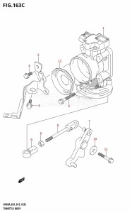 DF60A From 06002F-310001 (E01 E40)  2013 drawing THROTTLE BODY (DF40AST:E34)