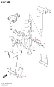 DT9.9A From 00993K-410001 (P36 P40)  2014 drawing SWIVEL BRACKET