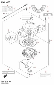 DF9.9B From 00995F-510001 (P03)  2015 drawing RECOIL STARTER (DF9.9BTH:P03)