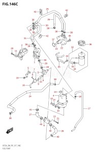 02504F-710001 (2017) 25hp P01-Gen. Export 1 (DF25A  DF25AR  DF25AT  DF25ATH) DF25A drawing FUEL PUMP (DF25AT:P01)