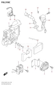 DF30A From 03003F-040001 (P01 P40)  2020 drawing RECTIFIER /​ IGNITION COIL (DF30A)