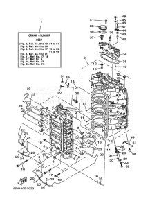 LZ250DETOX drawing CYLINDER--CRANKCASE-1