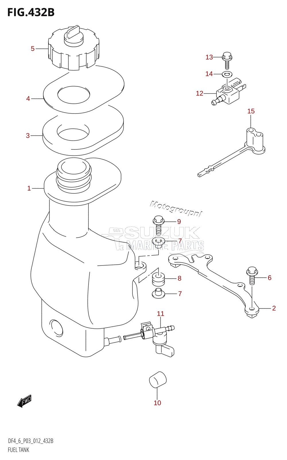 FUEL TANK (DF6:P03)