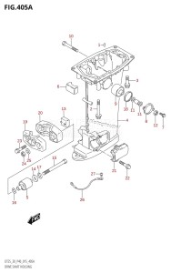 DT25 From 02503K-510001 (P36-)  2015 drawing DRIVE SHAFT HOUSING (DT25K:P36)