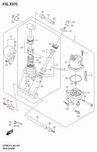 DF140BT From 14005F-440001 (E11 - E40)  2024 drawing TRIM CYLINDER (DF115BSS)