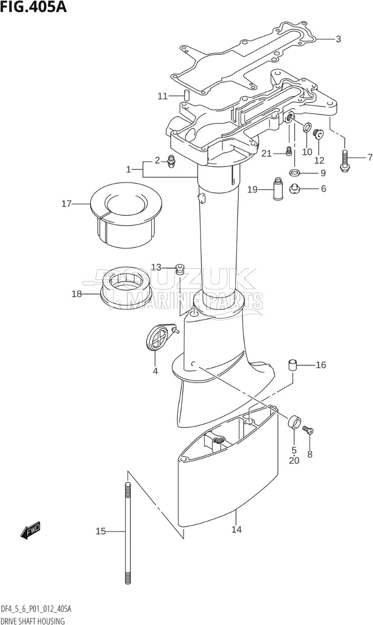 DRIVE SHAFT HOUSING