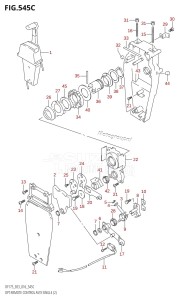 DF175TG From 17502F-610001 (E03)  2016 drawing OPT:REMOTE CONTROL ASSY SINGLE (2) (DF175T:E03)