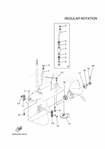 F150DET drawing PROPELLER-HOUSING-AND-TRANSMISSION-2