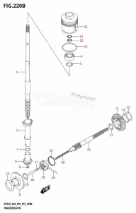 DF25A From 02504F-510001 (P01)  2015 drawing TRANSMISSION (DF25AR:P01)