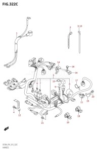 DF9.9B From 00995F-240001 (E03)  2022 drawing HARNESS (DF15A:P01)