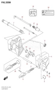 DF9.9A From 00994F-610001 (P03)  2016 drawing CLAMP BRACKET (DF8AR:P03)