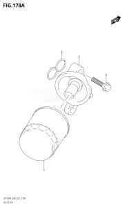 15002Z-140001 (2021) 150hp E40-Costa Rica (DF150WZ) DF150 drawing OIL FILTER