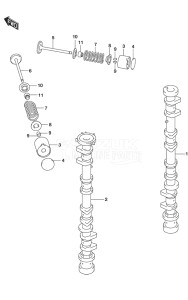 Outboard DF 115A drawing Camshaft