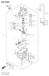 DF140A From 14003F-510001 (E01 E40)  2015 drawing FUEL VAPOR SEPARATOR (DF140AZ:E01)