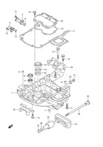 DF 70A drawing Engine Holder