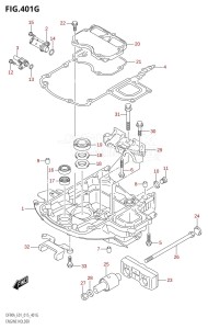 DF70A From 07003F-510001 (E03)  2015 drawing ENGINE HOLDER (DF90A:E01)