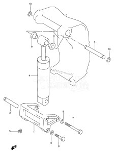 DT115 From 11502-581001 ()  1995 drawing GAS CYLINDER (DT115Q:E38)