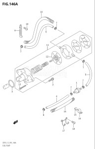 01502F-880001 (2008) 15hp P01-Gen. Export 1 (DF15K8  DF15RK8) DF15 drawing FUEL PUMP (K4)