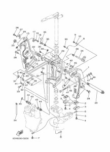 FL250GETU drawing FRONT-FAIRING-BRACKET