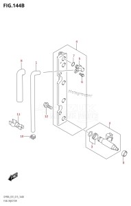 DF90A From 09003F-510001 (E03)  2015 drawing FUEL INJECTOR (DF70A:E40)