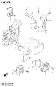 DF250A From 25003P-440001 (E11 - E40)  2024 drawing RECTIFIER /​ IGNITION COIL (DF25AT,DF25ATH)