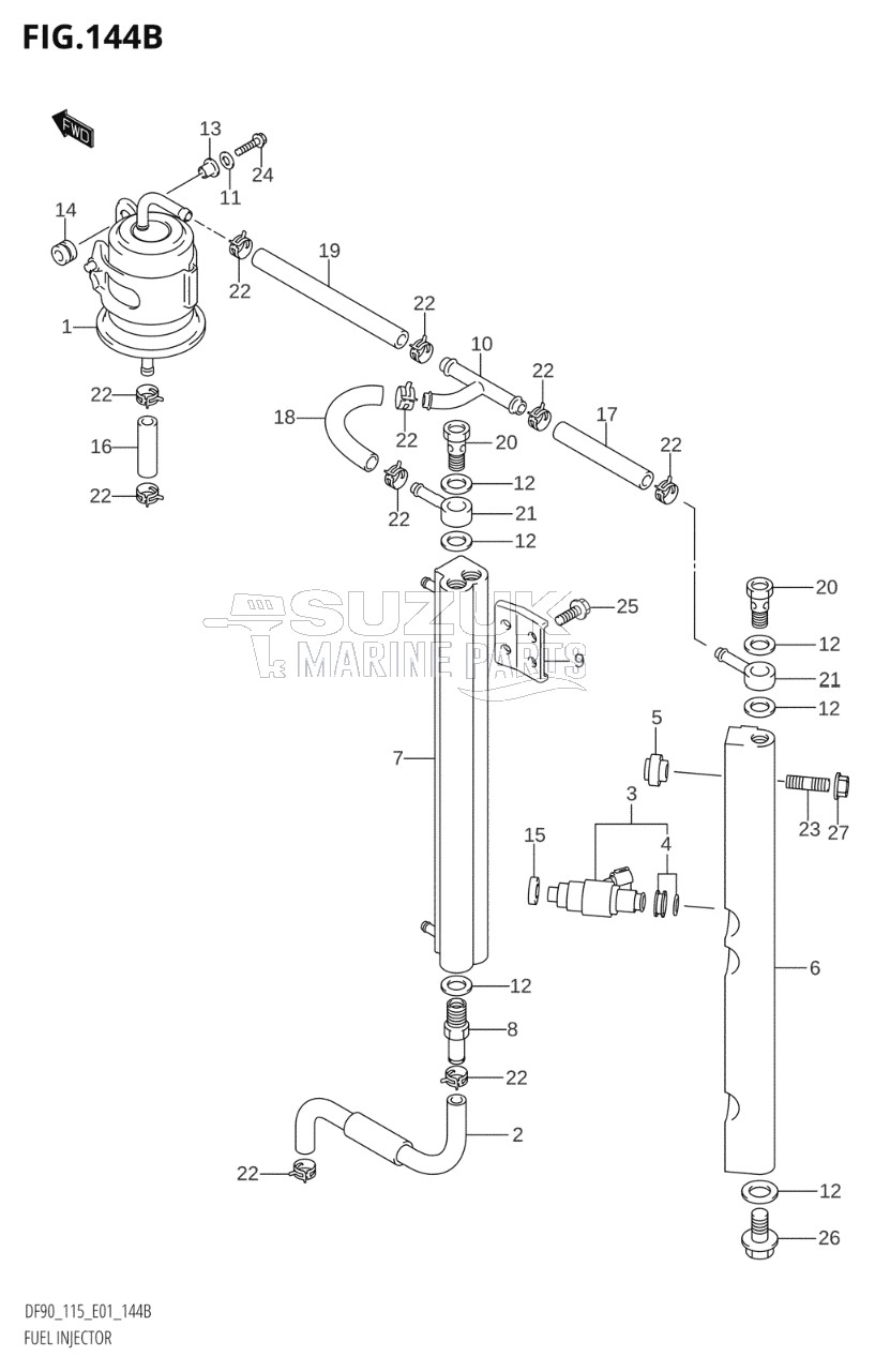 FUEL INJECTOR (K1,K2,K3,K4,K5,K6,K7,K8,K9,K10,011)