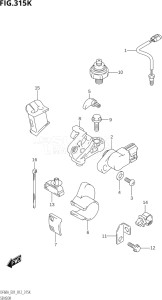 05003F-210001 (2012) 50hp E01-Gen. Export 1 (DF50AT  DF50ATH) DF50A drawing SENSOR (DF60ATH:E01)