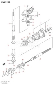 DF25 From 02503F-410001 (E03)  2014 drawing TRANSMISSION (DF25:E03)