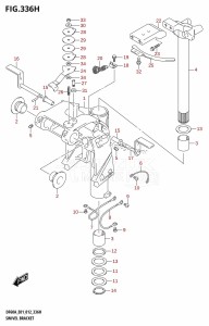 DF50A From 05003F-210001 (E01)  2012 drawing SWIVEL BRACKET (DF60AQH:E01)