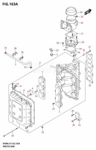 DF250A From 25003P-140001 (E11 E40)  2021 drawing THROTTLE BODY