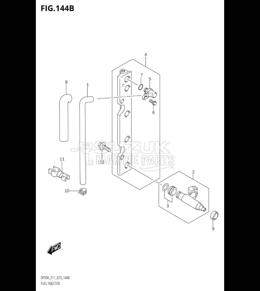 FUEL INJECTOR (E40)