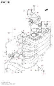 DF175T From 17502F-410001 (E01 E40)  2014 drawing INTAKE MANIFOLD /​ THROTTLE BODY (DF175T:E01)