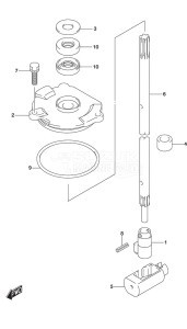 DF 140A drawing Shift Rod