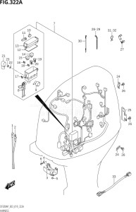 15003P-910001 (2019) 150hp E03-USA (DF150AP) DF150AP drawing HARNESS