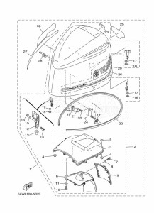 FL350AET2X drawing FAIRING-UPPER