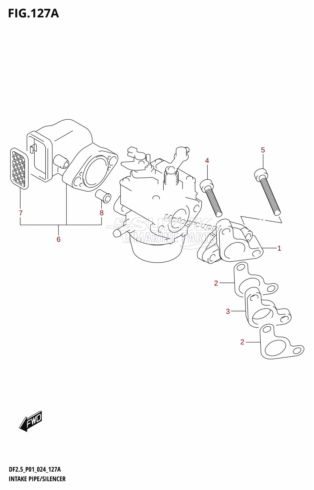 INTAKE PIPE /​ SILENCER