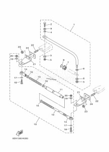 F115BETX drawing STEERING-ATTACHMENT