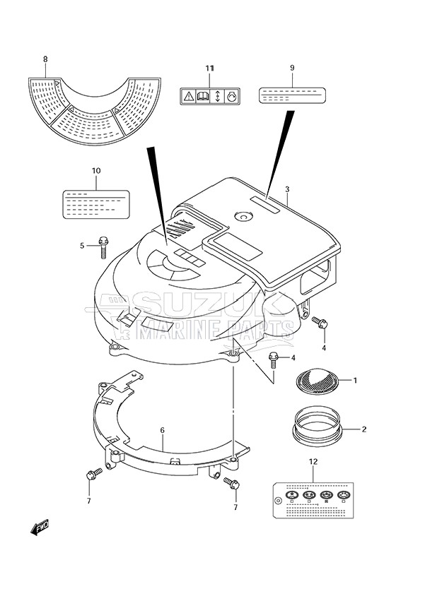 Silencer/Ring Gear Cover