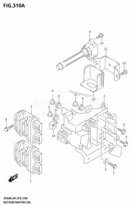 DF350A From 35001F-910001 (E01)  2019 drawing RECTIFIER /​ IGNITION COIL