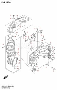 DF250A From 25003P-440001 (E11 - E40)  2024 drawing INTAKE MANIFOLD (DF25A,DF25AT,DF25ATH)