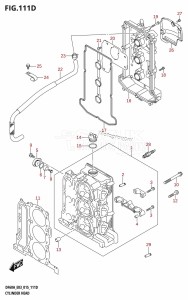 DF50A From 05004F-510001 (E03)  2015 drawing CYLINDER HEAD (DF50AVT:E03)