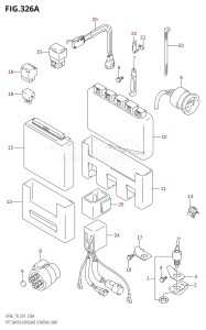 DF60 From 06001F-371001 (E01)  2003 drawing PTT SWITCH /​ ENGINE CONTROL UNIT