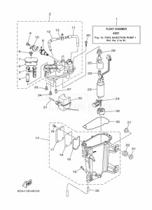 FL200FETX drawing FUEL-PUMP-1