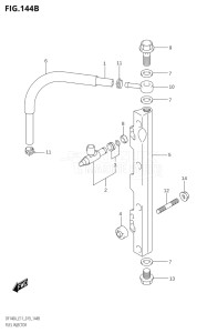 10003F-910001 (2019) 100hp E11-Gen. Export 2 (DF100AT) DF100A drawing FUEL INJECTOR (E40)