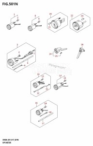 DF50A From 05004F-710001 (E01)  2017 drawing OPT:METER (DF50AVT:E01)