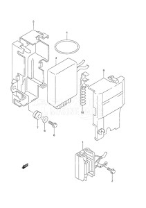 Outboard DF 30 drawing Rectifier