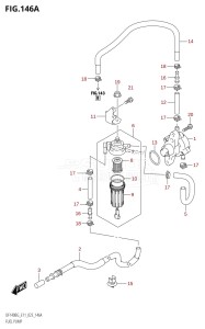 DF140BZG From 14004Z-340001 (E11 E40)  2023 drawing FUEL PUMP