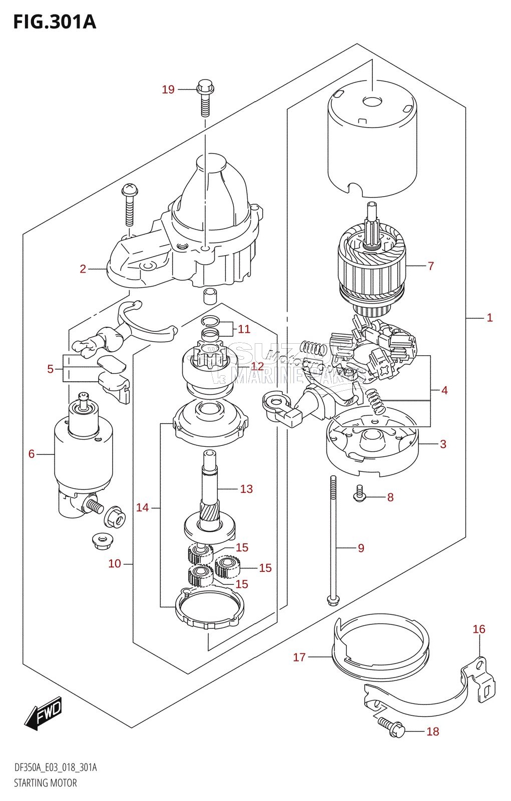 STARTING MOTOR