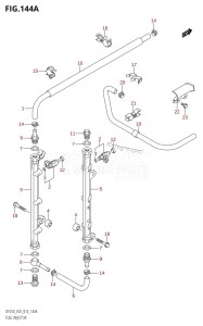 DF225Z From 22503Z-410001 (E03)  2014 drawing FUEL INJECTOR (DF200T:E03)