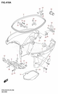 DF25A From 02504F-910001 (P01)  2019 drawing SIDE COVER (DF25A,DF30AQ)